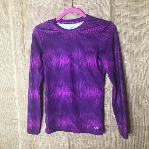 Champion Tops - Champion M Long Sleeve Top Pink Purple Ombre
